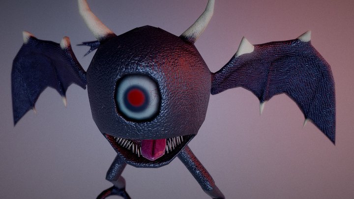 Monster 01 3D Model
