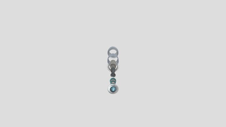 Turbin For Web Ar 3D Model