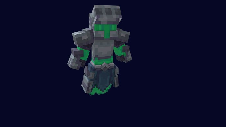 Armored Ghost 3D Model