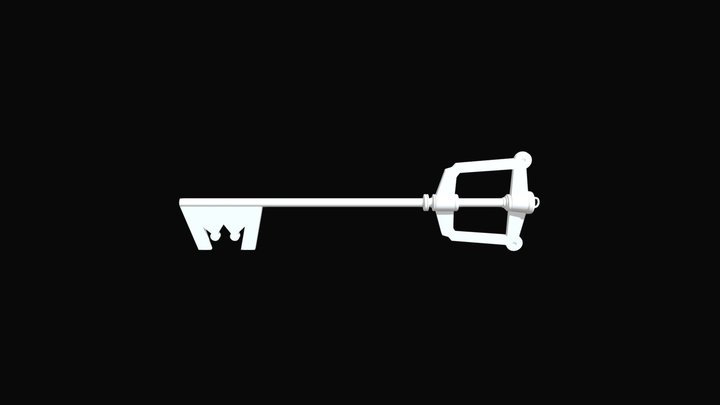Kingdom Key 3D Model