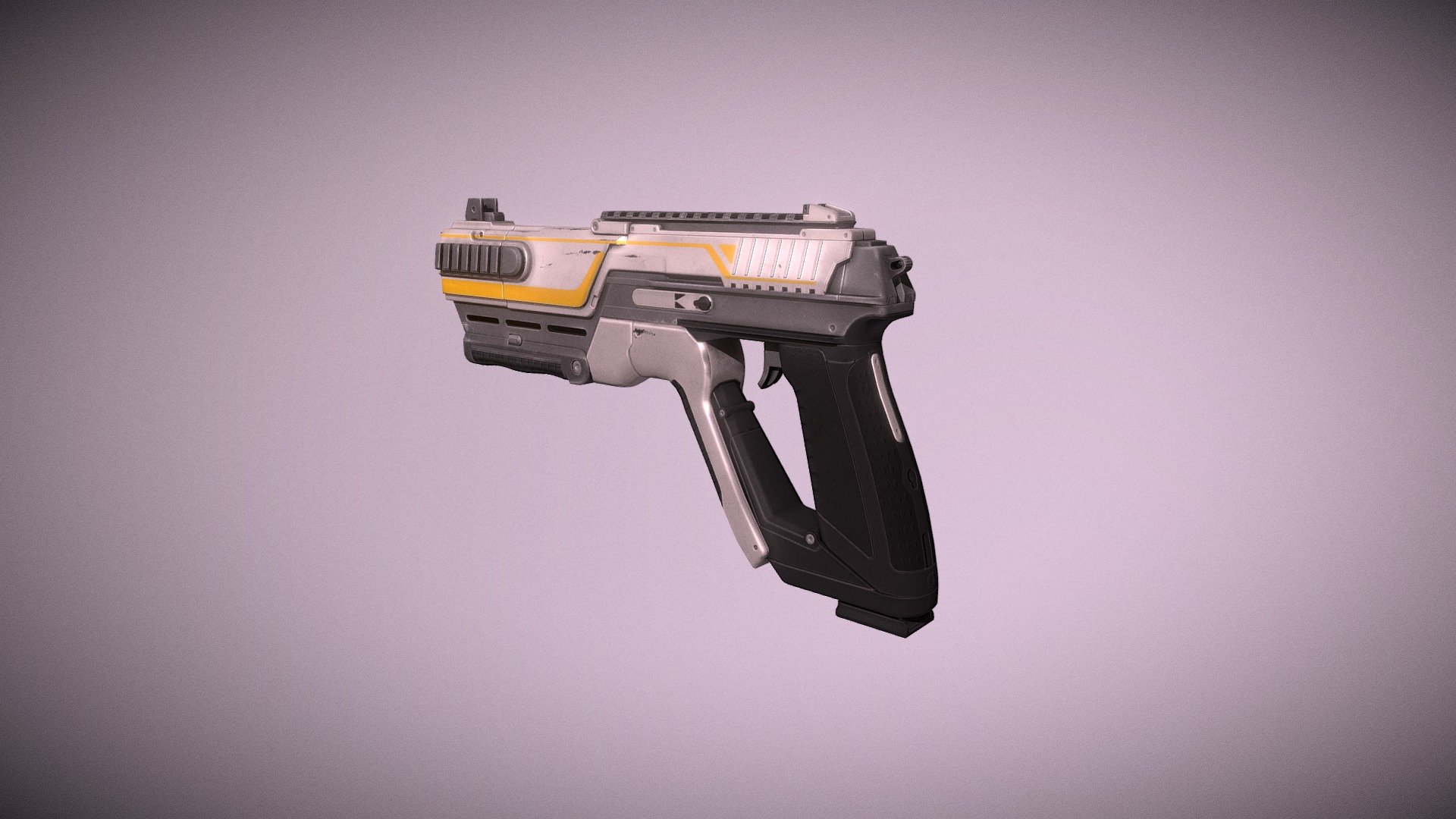 Pistol - 3D model by Splitgate [e8405de] - Sketchfab