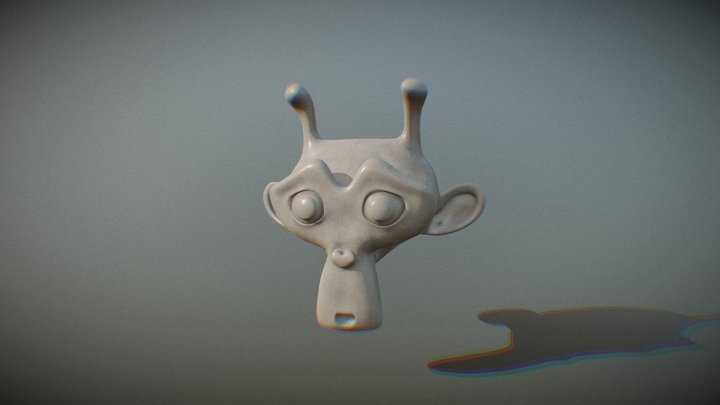 Suzanne Test 3D Model
