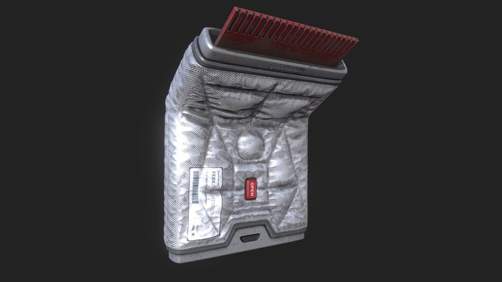 Space SSD 3D Model