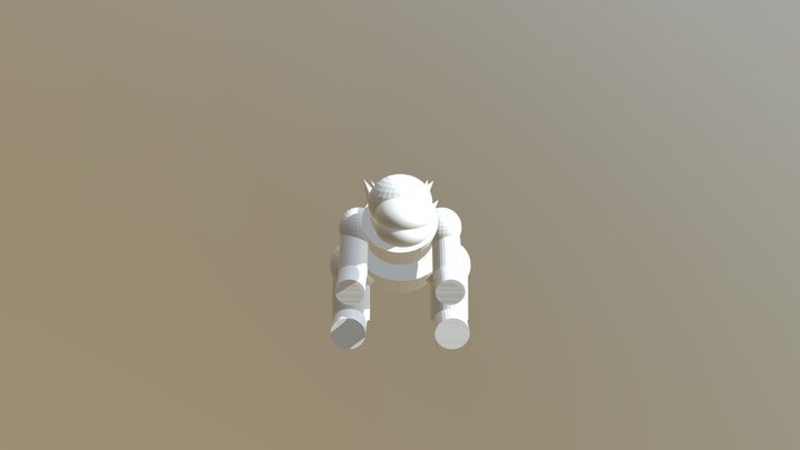 Prim Godzilla 3D Model