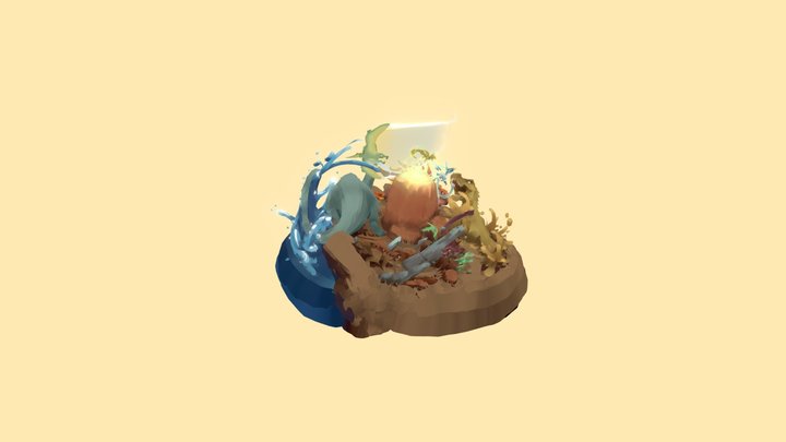 Saurcery - Dinorama 3D Model