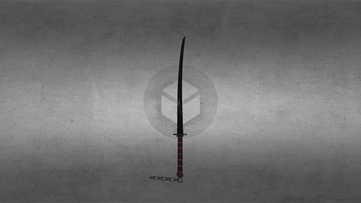 Ichigo's Bankai Sword 3D Model