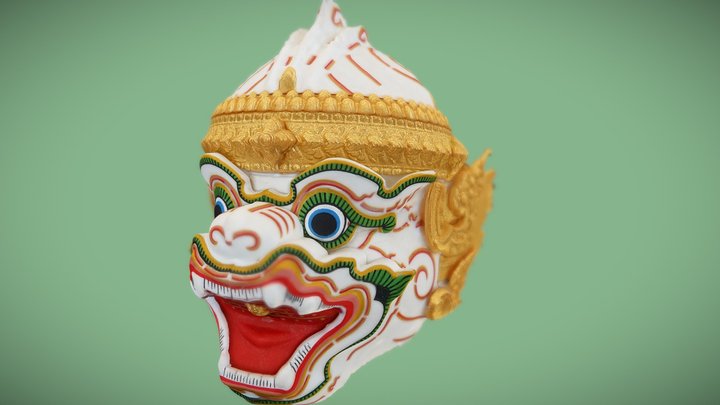 Hanuman Photogrammetry จากรูปถ่าย 2D > 3D 3D Model