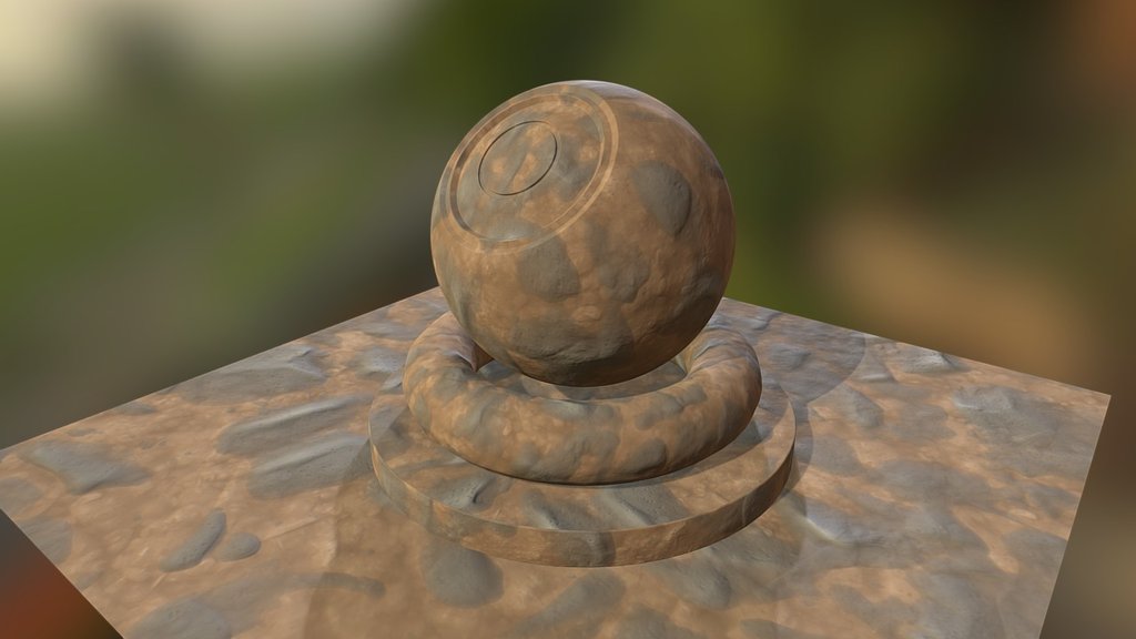 Stylized Rock+Dirt Material