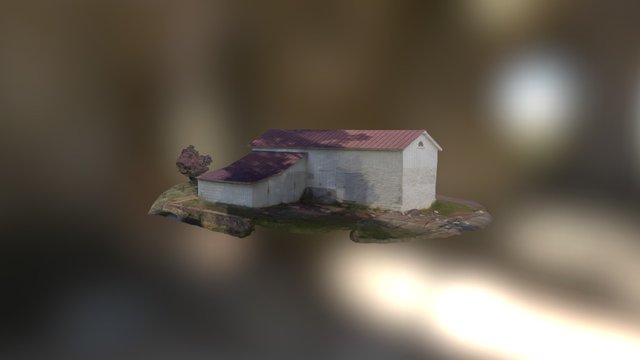 Monticello Barn 3D Model