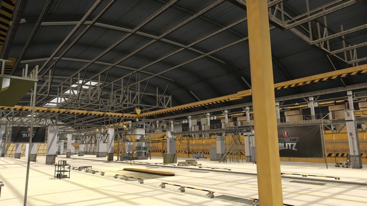 hangar v 1 3D Model