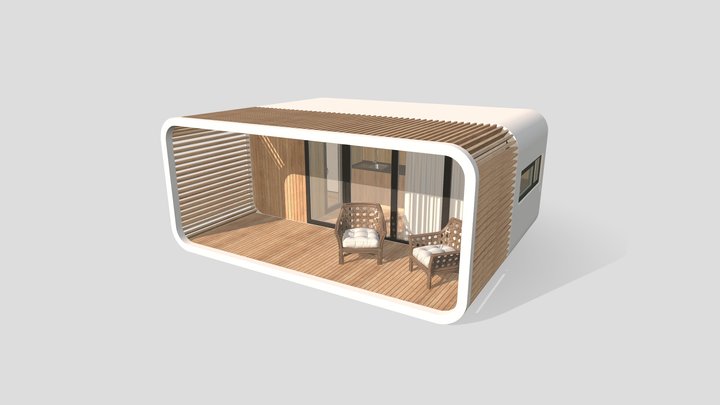 Apple_house_01 3D Model