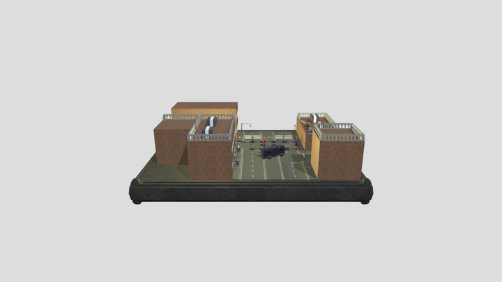 Level2 Batman Arkham City Go 3D Model