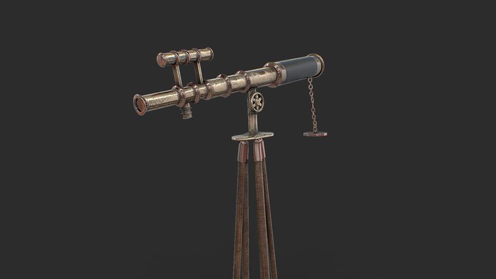 Telescope 3D Model
