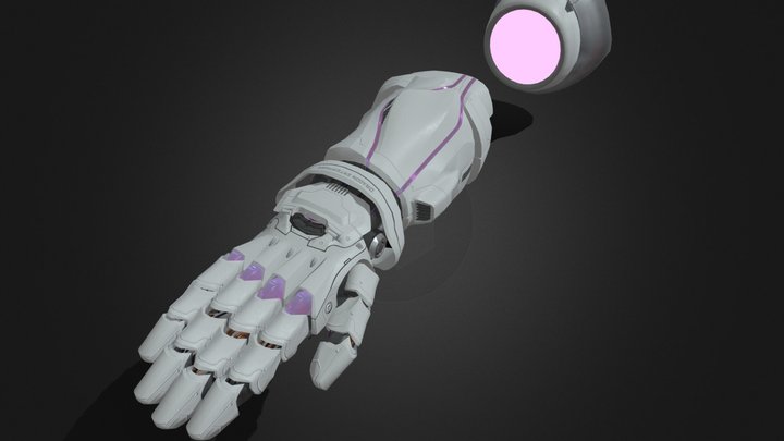 Dragon's Mechanical arm 3D Model