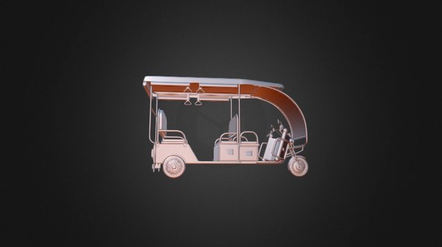TukTuk Option_02 3D Model