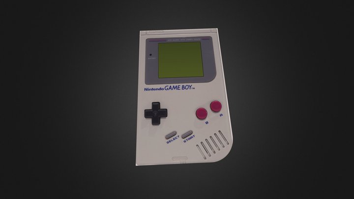 Game Boy 3D Model