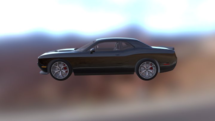 Dodge Challenger 3D Model