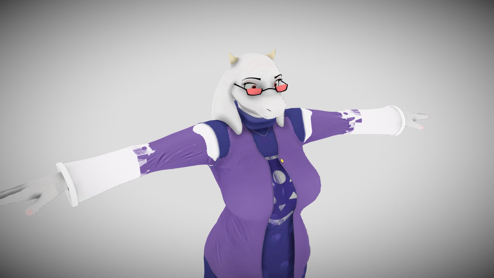 Toriel (NSFW) - Download Free 3D model by DayTimeShows [e8468b3 ...