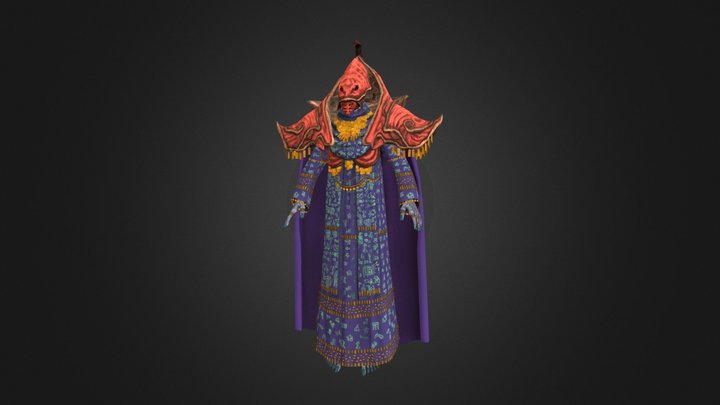 Telvanni Rogue Magus 3D Model