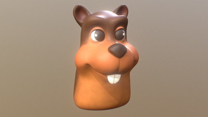 Castor 3D Model