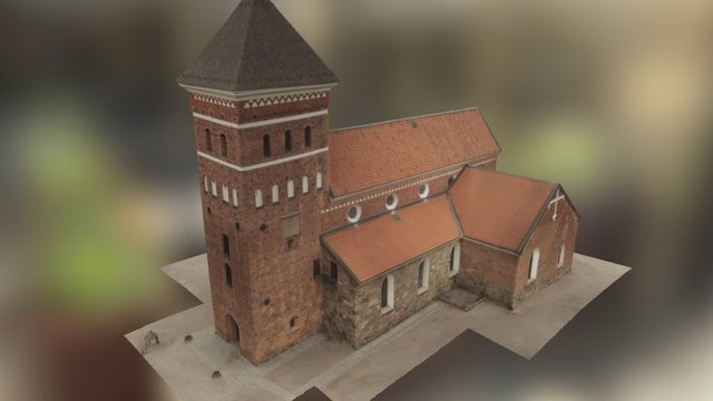 Helga Trefaldighets kyrka 3D Model
