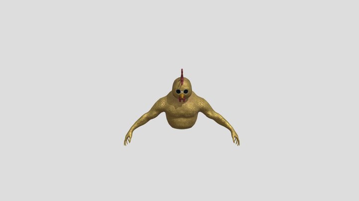 Chicken Guard 3D Model