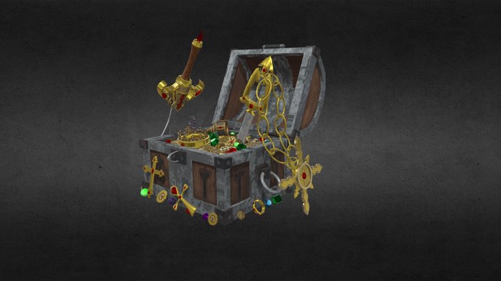 Treasure Of The Ages- #TreasureChestChallenge 3D Model