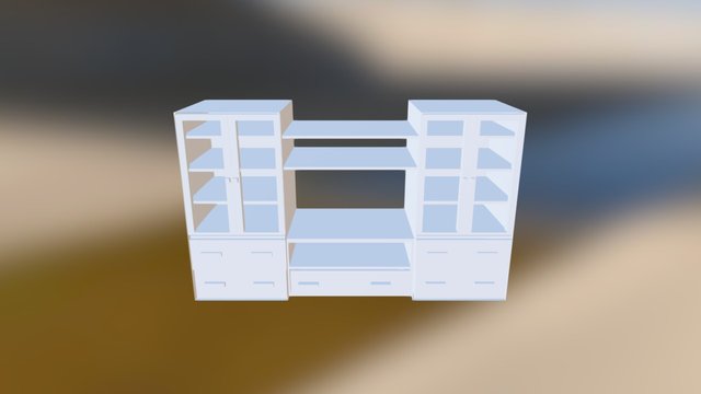 Librero 3D Model