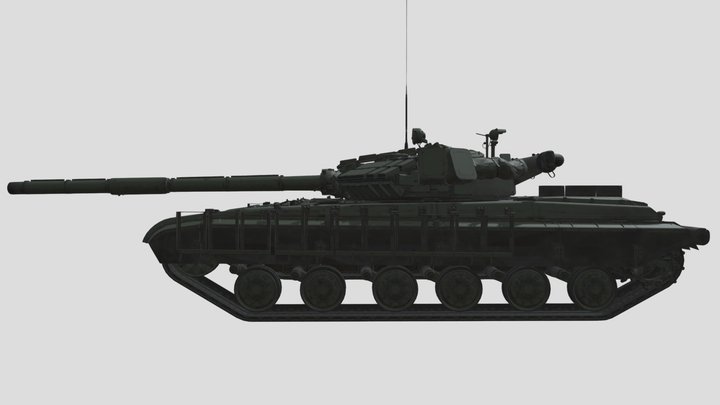 T-64AV - USSR 3D Model