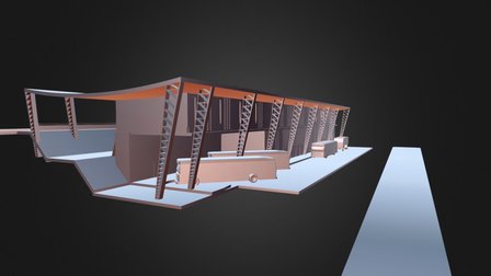 Terminal de Transporte 3D Model