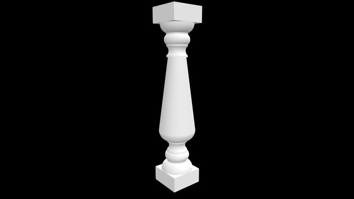 Балясина КОНУС 3D Model