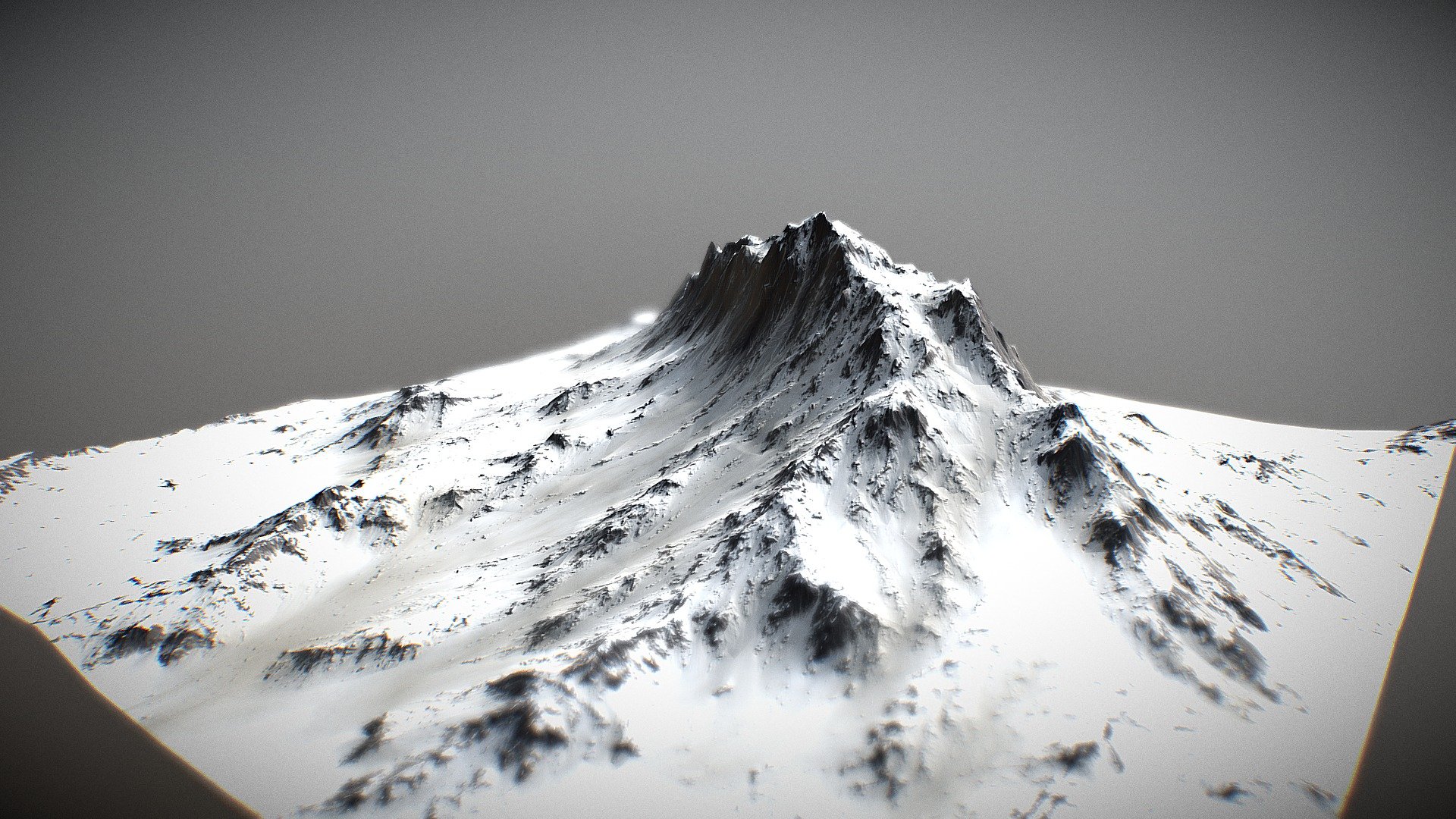 witch mountain 3d model