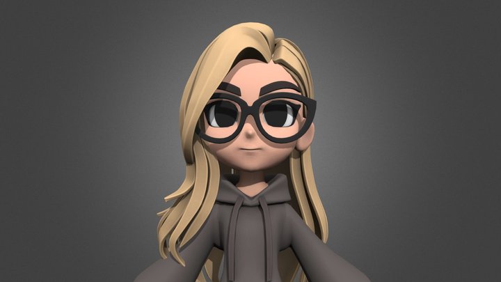 3d Stylized Character 3D Model