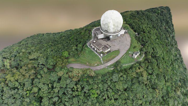 Mount Parker Radar Station, Hong Kong 3D Model