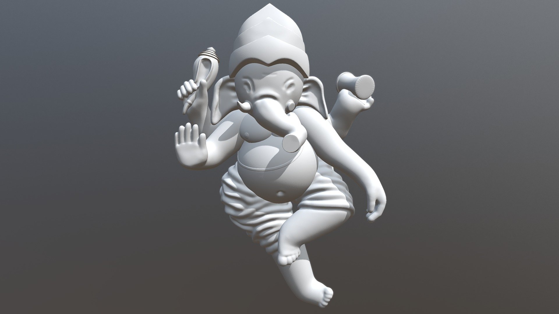 Ganesha - 3D model by svyART [e84cd16] - Sketchfab