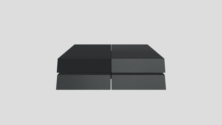 PS4 3D Model