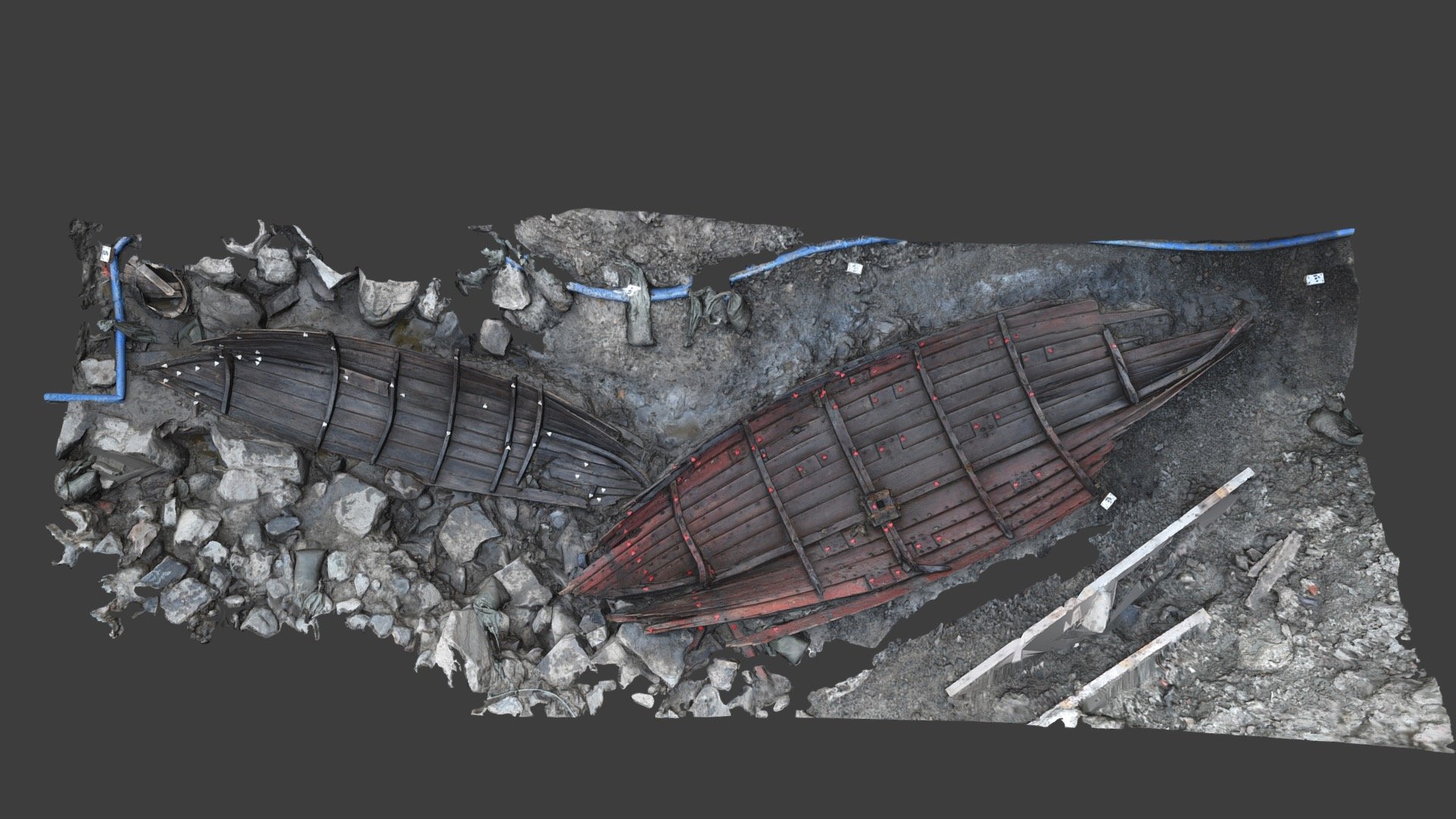 Masthamnen - vrak 5 & 6 - 3D model by Anders Gutehall / Visuell ...