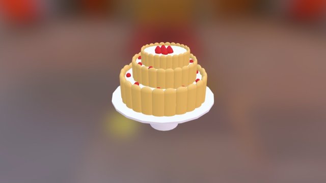 Postre 3D Model