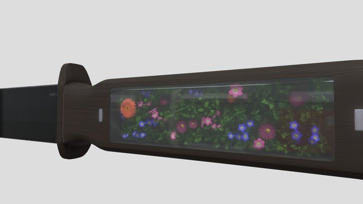 The Blooming Knife 3D Model