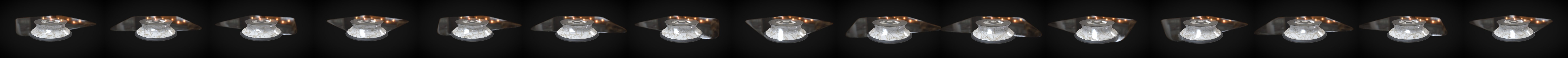 Luxury Coffee Table 3D Model