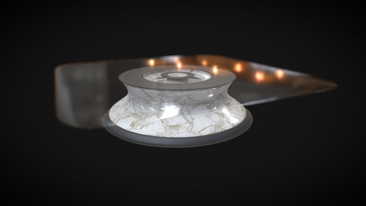 Luxury Coffee Table 3D Model