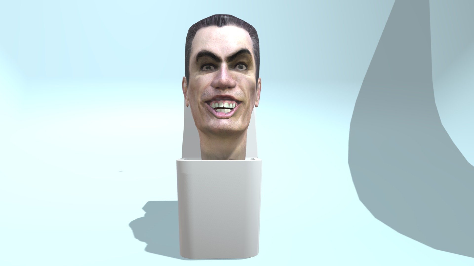 SKIBIDI TOILET G-MAN G-TOILET, 3D models download