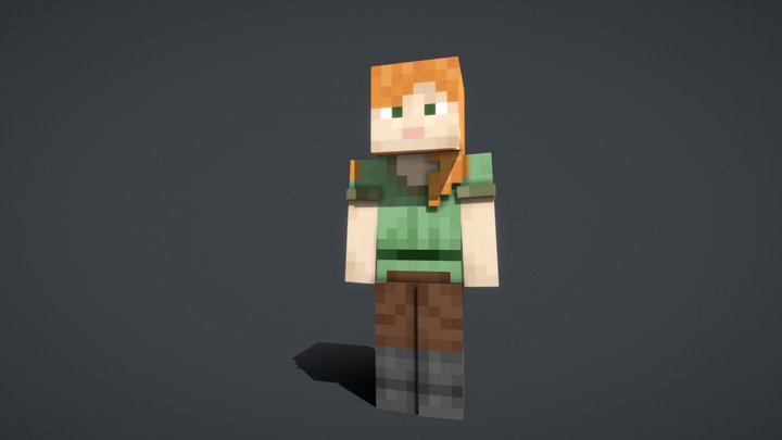 Player Model - Slim – Gratis 3D-model STL