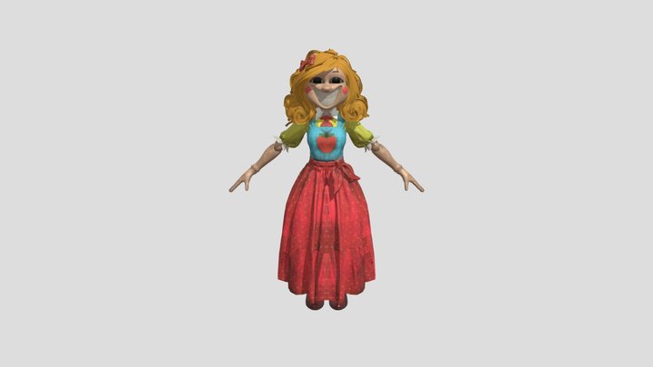 Miss_ Delight_ Normal 3D Model