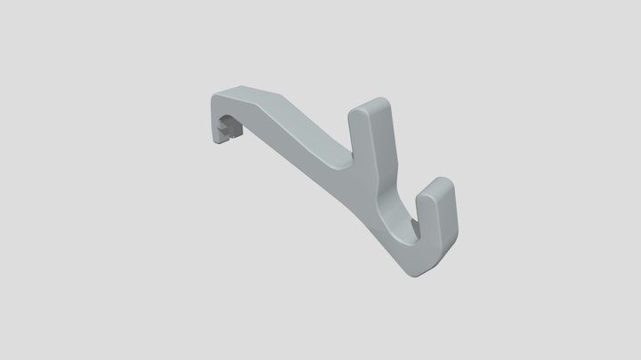 Tesla Model 3/Y Dashboard Hook 3D Model