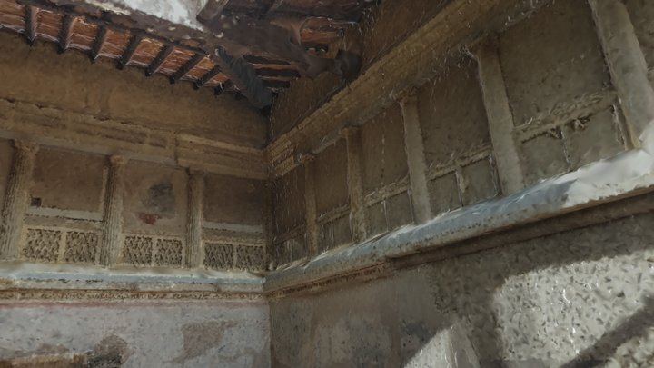 Roman Villa Interior 3D Model