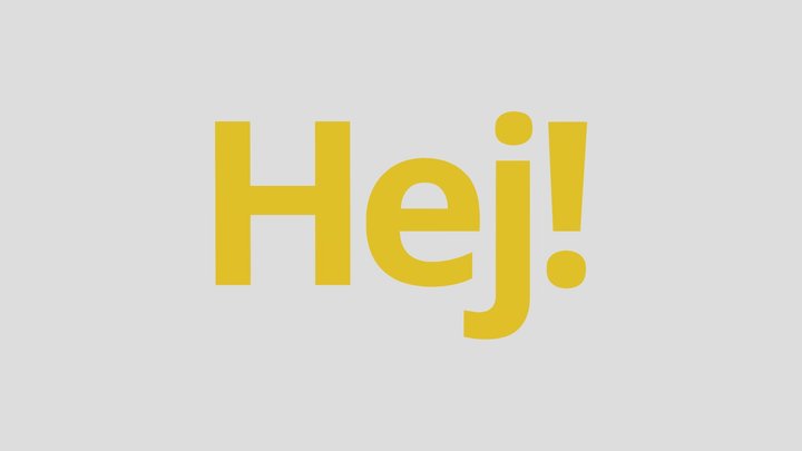 HEJ ! / IKEA – Free 3D Model STL