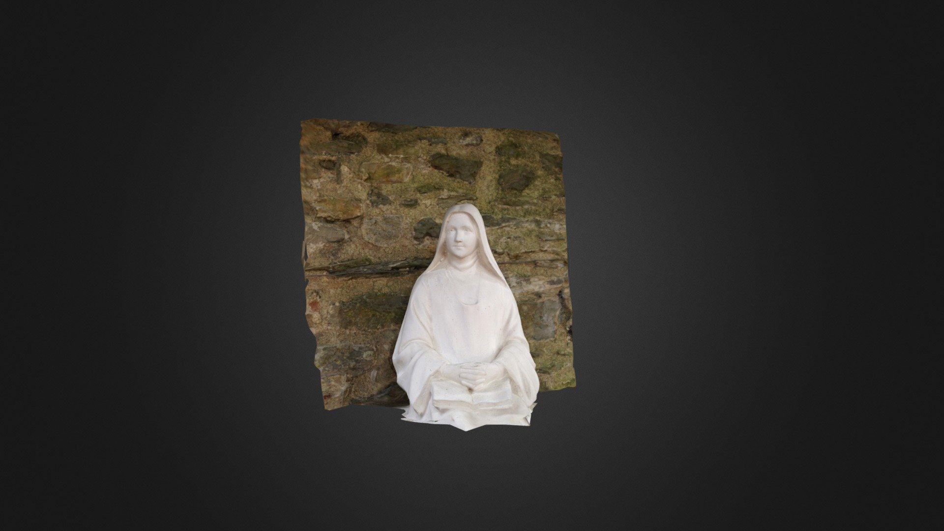First photogrammetry Statue01