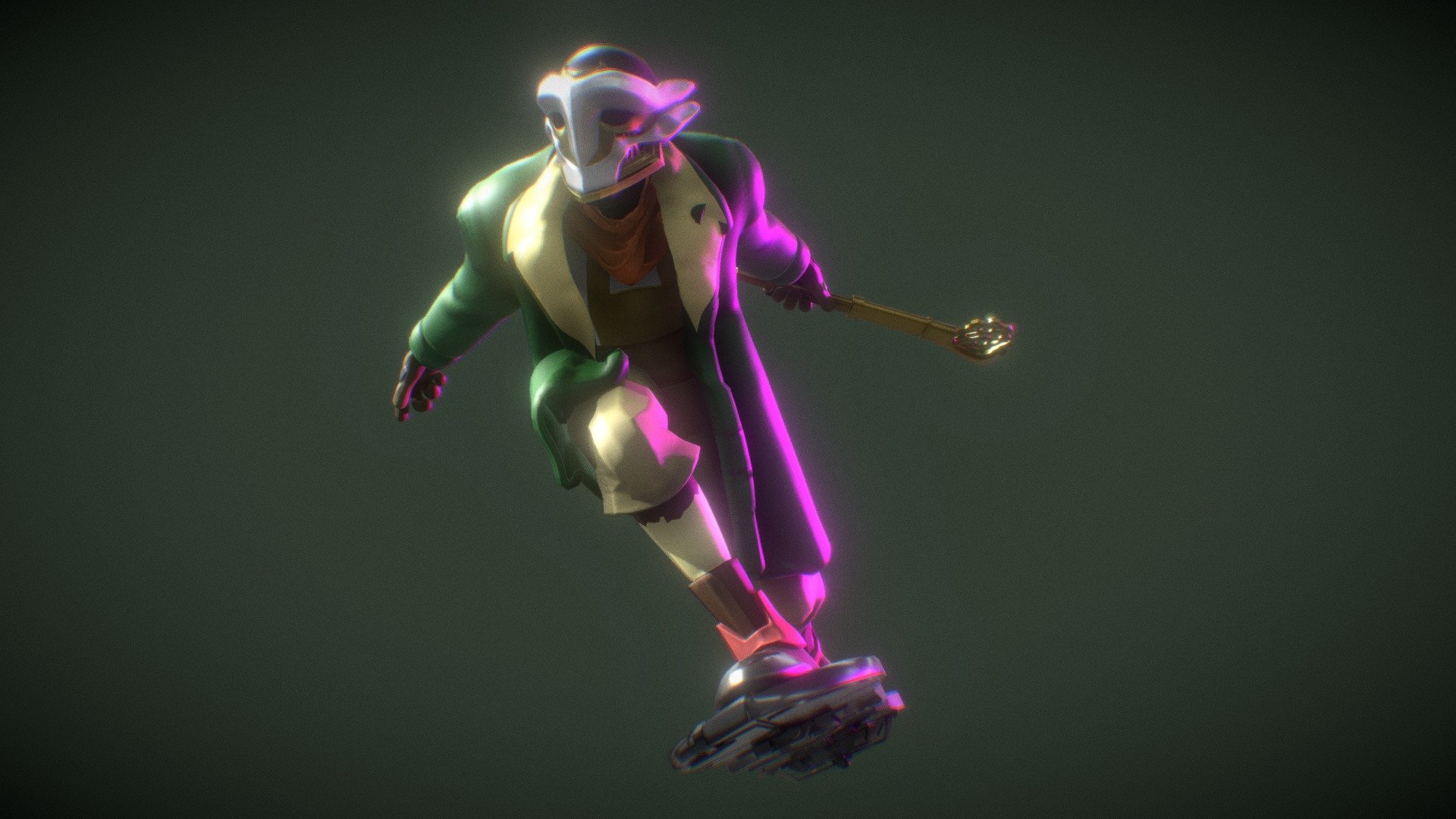 Firelight Ekko From Arcane - 3D model by CVRxEarth [e854790] - Sketchfab