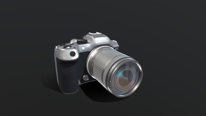 Canon EOS R7 3D Model